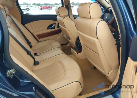 2005 Maserati Quattroporte z USA, uszkodzony, nr VIN ZAMCE39A950020326